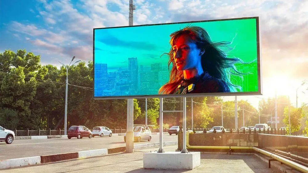 شاشة LED إعلانية